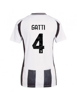 Juventus Federico Gatti #4 Zenski Domaci Dres 2024-25 Kratak Rukavima